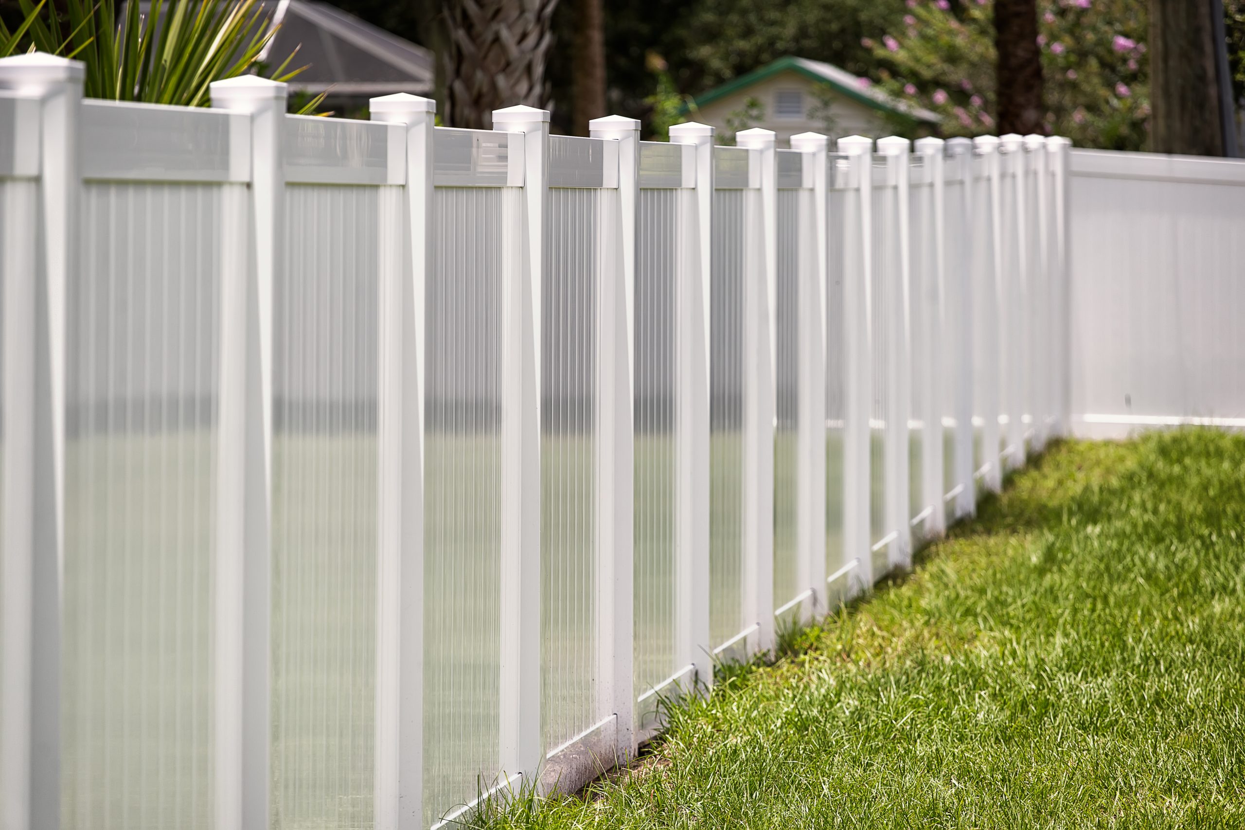 Vinyl,Fence,Solid,Privacy
