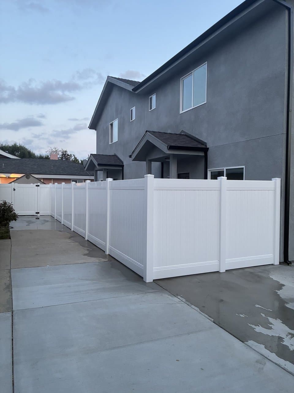 Vinyl Privacy Fence