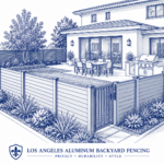 Los Angeles Aluminum Backyard Fencing Los Angeles Aluminum Backyard Fencing