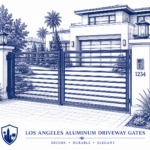 Los Angeles Aluminum Driveway Gates Los Angeles Aluminum Driveway Gates