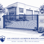 Los Angeles Aluminum Rolling Gate Los Angeles Aluminum Rolling Gate