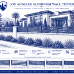 Los Angeles Aluminum Wall Toppers Los Angeles Aluminum Wall Toppers
