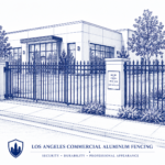Los Angeles Commercial Aluminum Fencing Los Angeles Commercial Aluminum Fencing