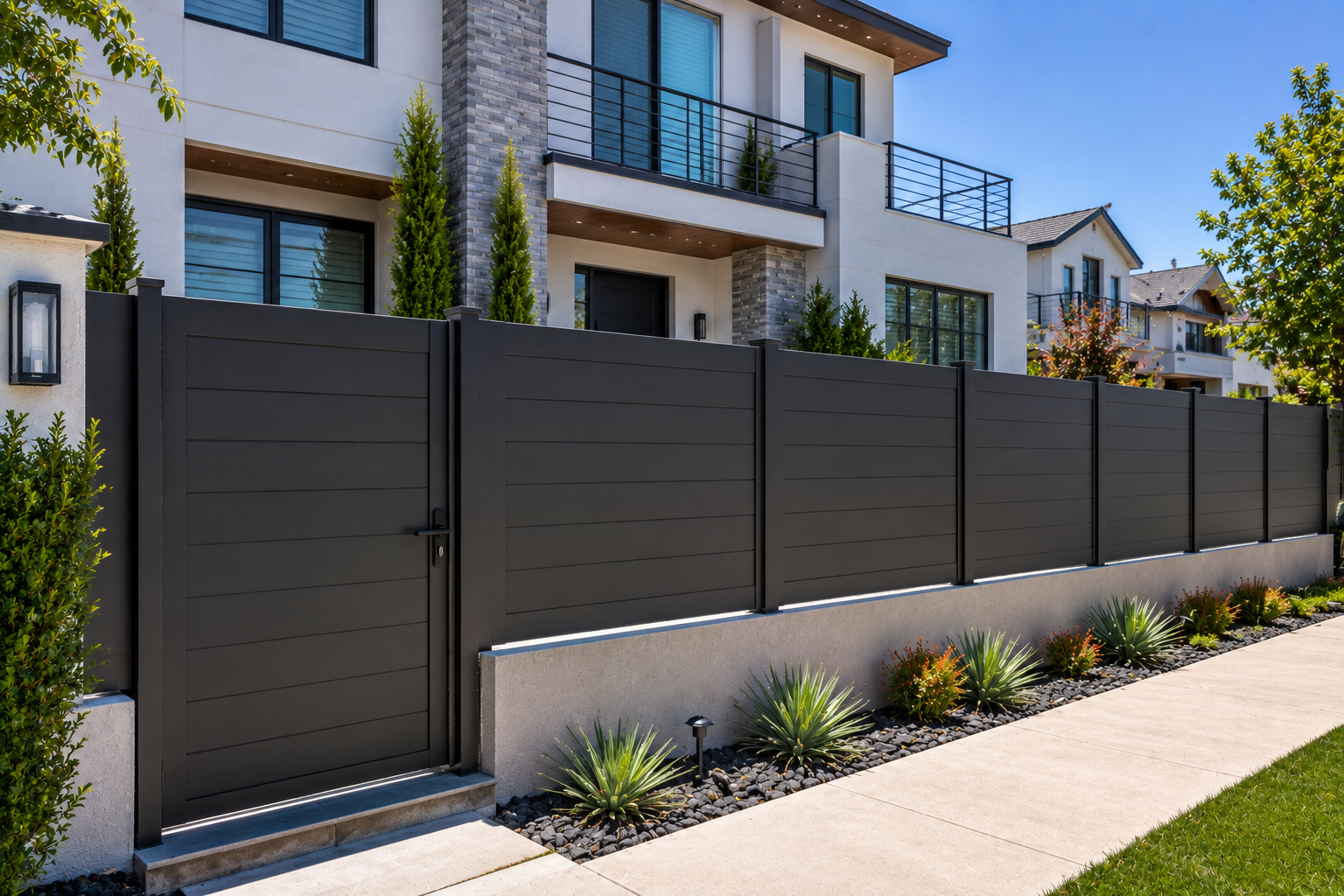 Los Angeles aluminum privacy fence Los Angeles aluminum privacy fence